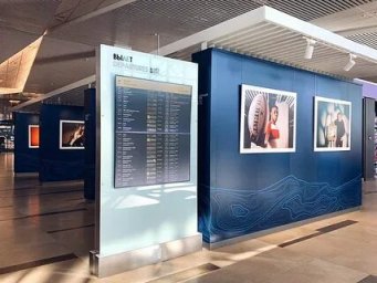Новую систему информирования пассажиров запустили в аэропорту Красноярска